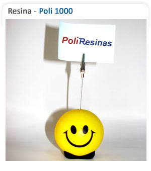 A Poli 1000 é uma resina cristal que apresenta alta viscosidade e baixa reatividade.